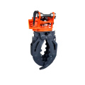 forestry machinery grapple rotating attachment for mini excavator